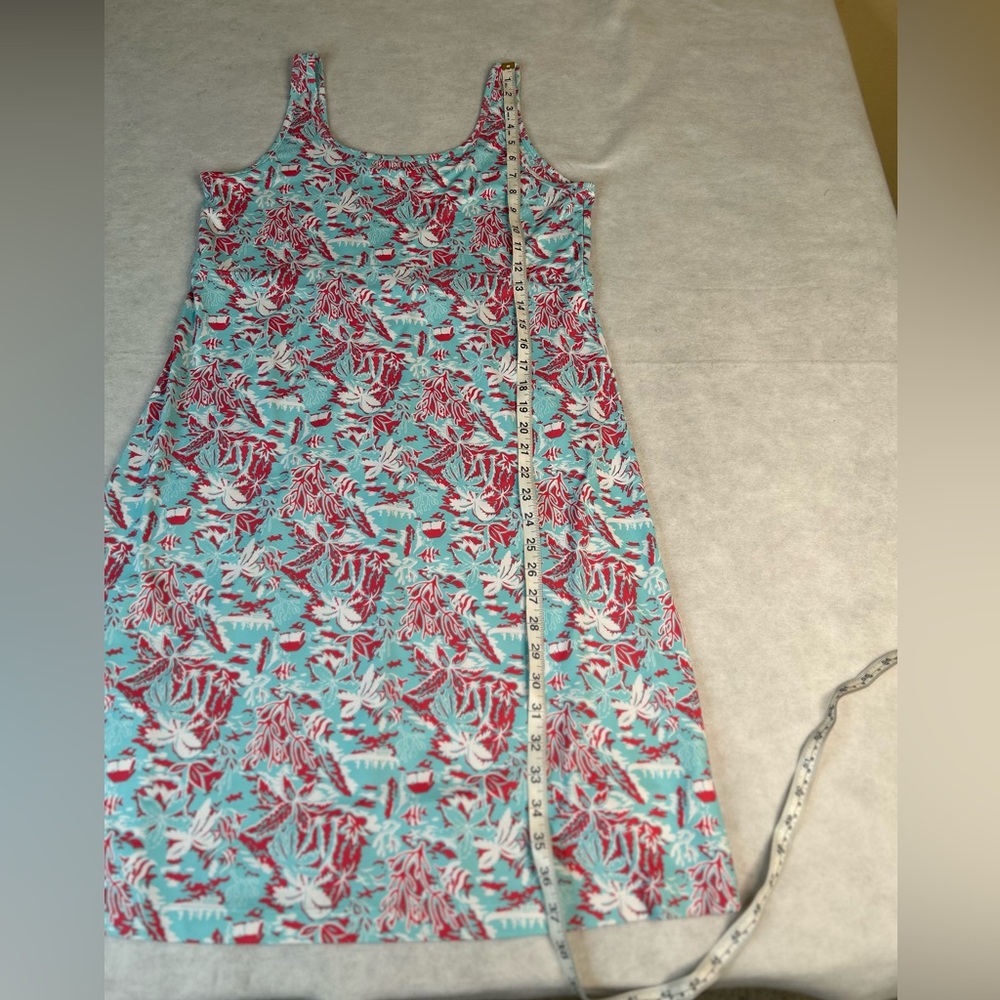 Columbia Women's Dress Sz Large Multicolor Sleeveless Omni-Freeze UPF 50 PFG - Picture 6 of 9